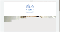 Desktop Screenshot of bluewaterssalonspa.com